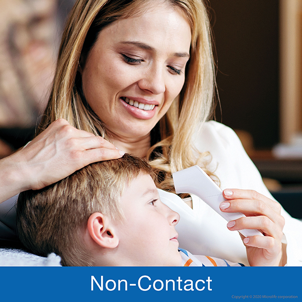 NC200 Non Contact Thermometer In Use