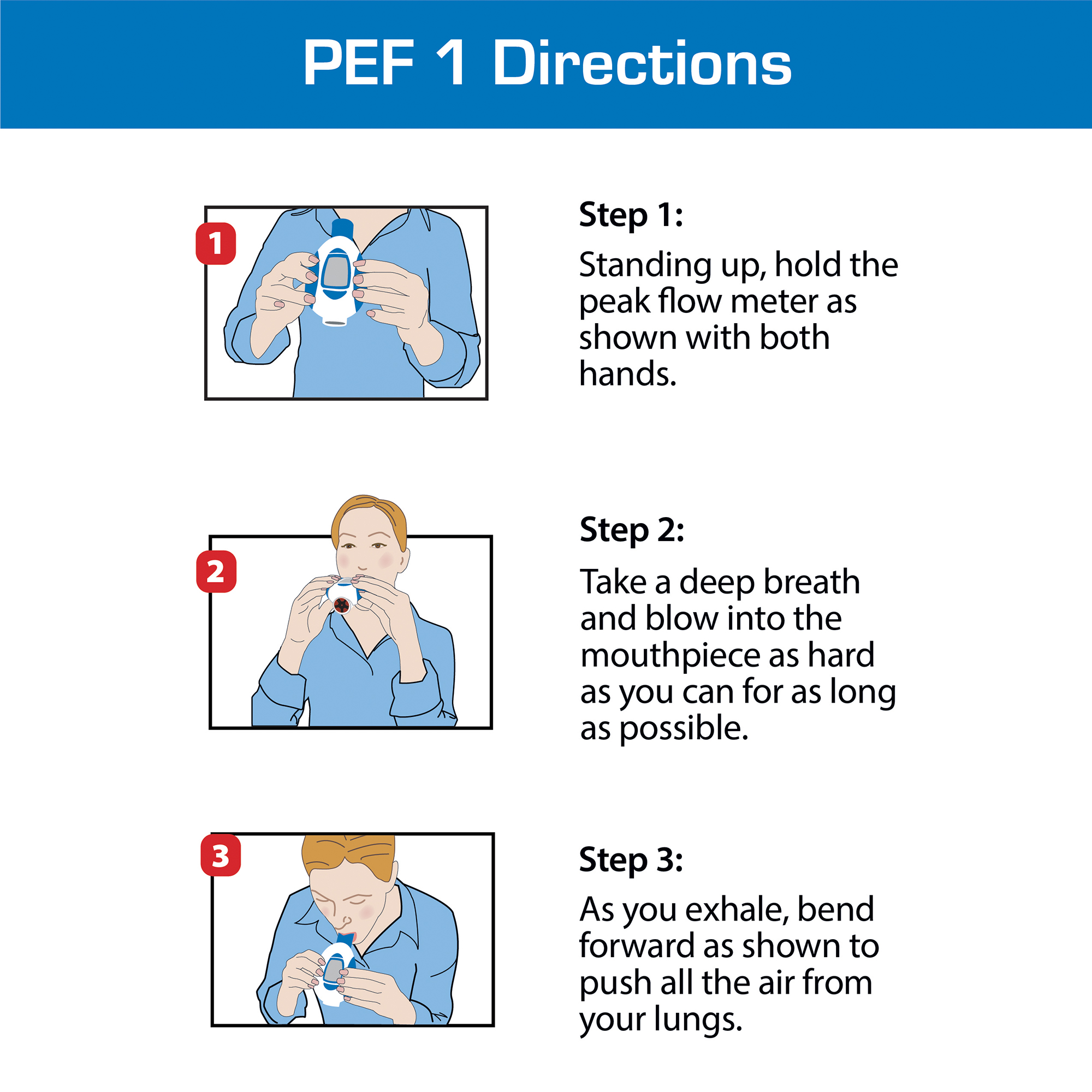 Peak Flow Meter-directions
